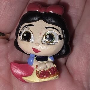 Disney Mini Snow White Figure in Black, Red, Yellow, Blue